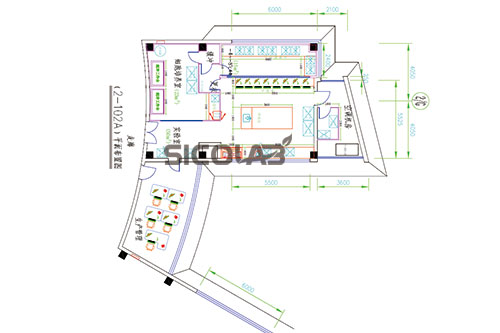 生物实验室建设平面图SICOLAB分子生物实验室设计图