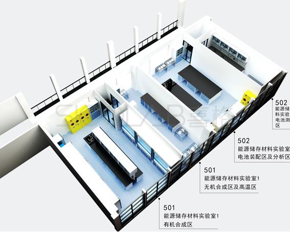 理化实验室设计装修效果图